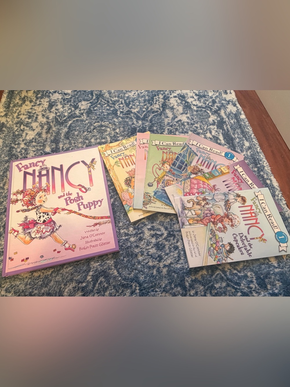 Fancy Nancy Book Set - Pink Cover - Level 1